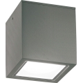 Ideal Lux - Vanjsko usmjereno svjetlo TECHO 1xGU10/20W/230V 15x15 cm IP54 antracit
